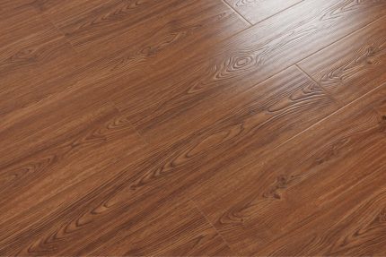 Mostflooring Brilliant A11711 Dark Walnut Laminate Flooring.