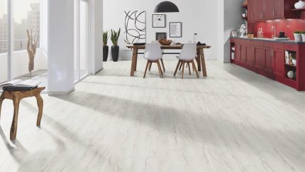 Ламинат Forte Classic К001 Дуб белый Крафт 1285 х 192 Krono Original - ламинатная доска.