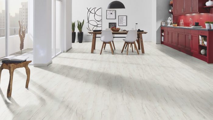 Ламинат Forte Classic К001 Дуб белый Крафт 1285 х 192 Krono Original - ламинатная доска.