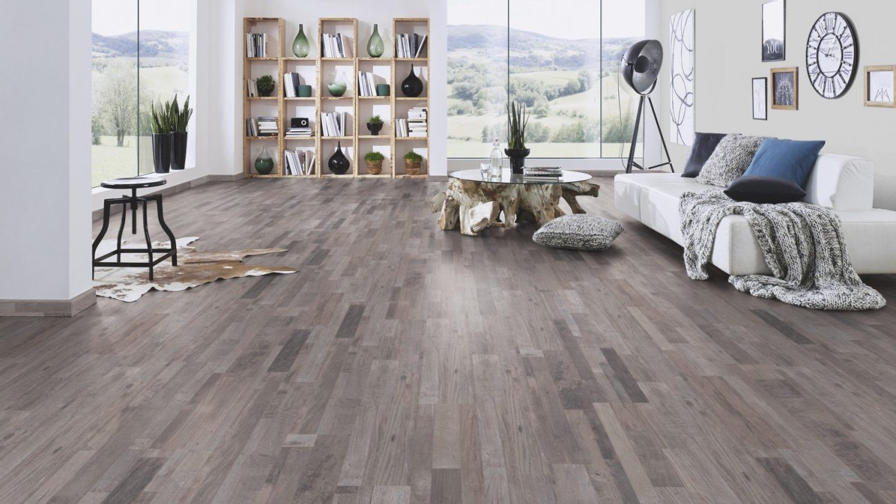 Urban Driftwood Laminate Flooring.
