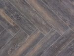 Напольное покрытие виниловый паркет Herringbone Дуб Бордо.