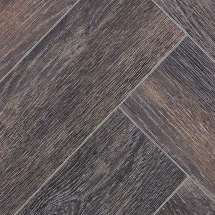 Напольное покрытие виниловое Herringbone Дуб Бордо.