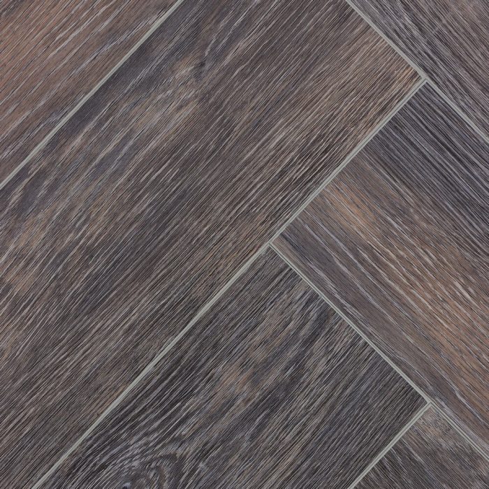 Напольное покрытие виниловое Herringbone Дуб Бордо.