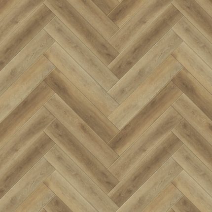 Напольное покрытие кварц винил SPC CronaFloor Herringbone 2.0 Дуб Лимож H020 - кварцевое напольное покрытие.