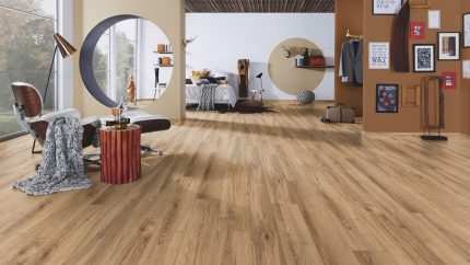 Ламинат Variostep Classic Дуб Оружейный Krono Original 1285x192