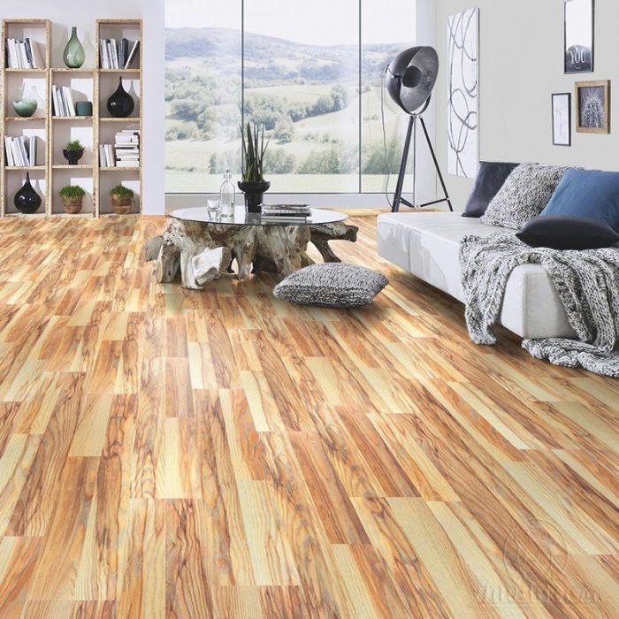 Ламинат Castello Classic 8075 Ясень белый 1285 х 192 Krono Original - Полы из натурального дерева.