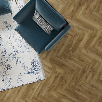 Ламинат Herringbone VILLE 63262 Дуб Каррито 643 х 131 Classen.