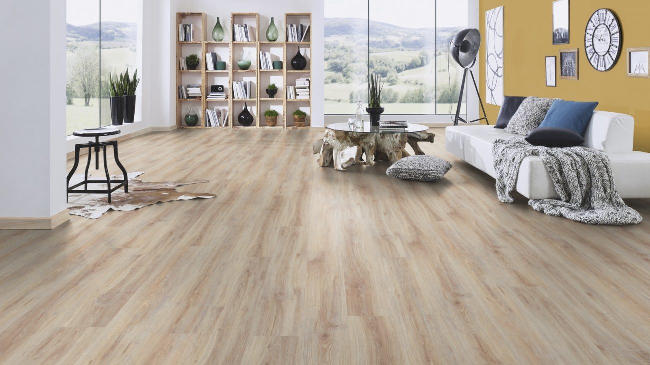 Ламинат Castello Classic 5236 Дуб Гренландский 1285 х 192 Krono Original - дубовый ламинат.