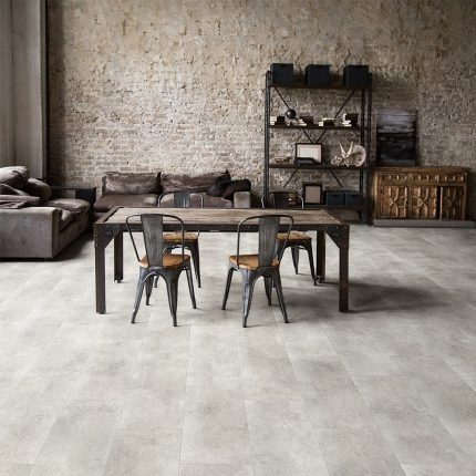 Виниловая плитка Soft grey 1120x169