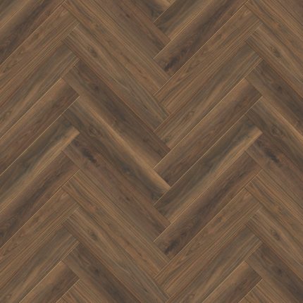 Напольное покрытие кварц винил SPC CronaFloor Herringbone Дуб Ле-Ман H018 - Ламинат.
