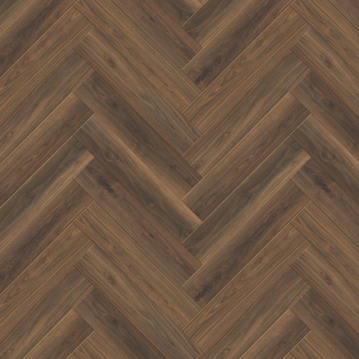 Напольное покрытие кварц винил SPC CronaFloor Herringbone Дуб Ле-Ман H018 - Ламинат.