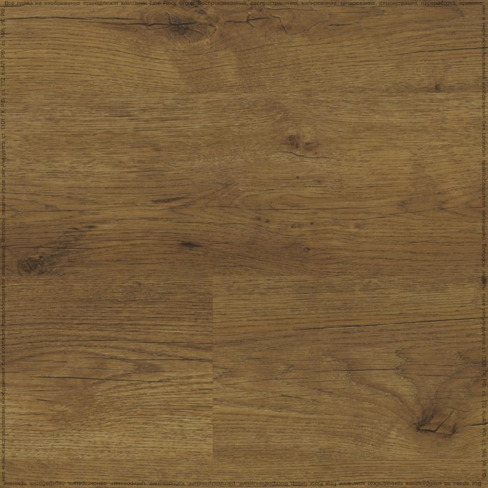 Vinyl flooring in oak color