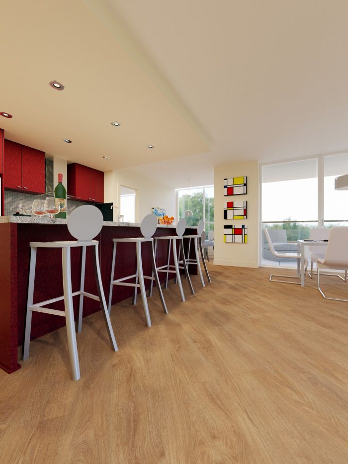 Виниловый ламинат FF-1371 Дуб Эно Fine Floor Light - стильный виниловый ламинат