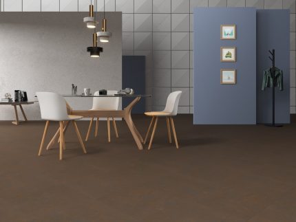 Натуральный линолеум Forbo модульный Slate Marmoleum.