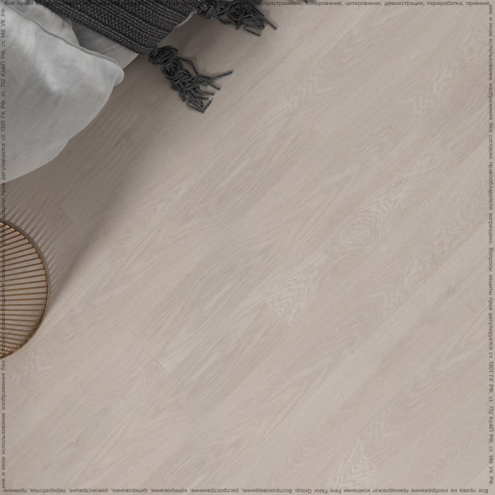 Vinyl flooring in Somerset Oak pattern.