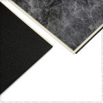 Виниловая плитка Alta Step Arriba 9909 - тёмный мрамор.