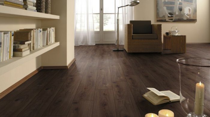 Ламинат Kronotex Exquisit D4168 Dark Prestige Oak 32 class, 8 mm.