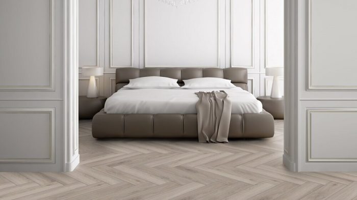 Ламинат Herringbone 3773 - серебряный дуб