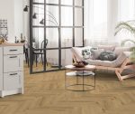 Ламинат Kronotex Herringbone 6018 Дуб Кашемир 33 класс 10 мм.