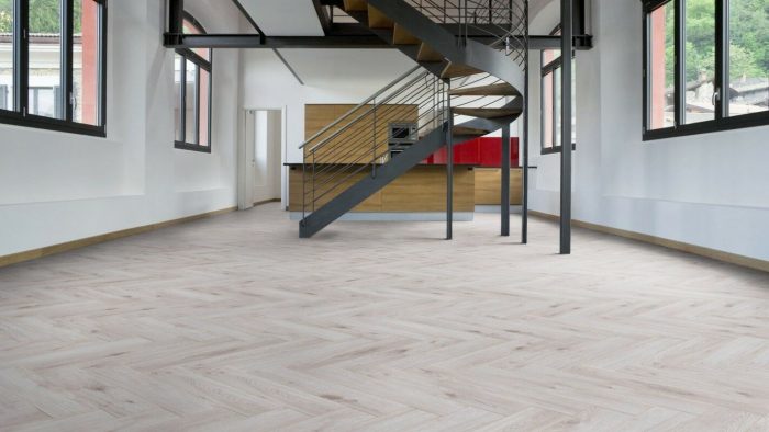 Ламинат Kronotex Herringbone AB 3516 32 класс, 8 мм. - Паркетный узор