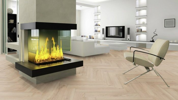 Ламинат Kronotex Herringbone AB 3678 32 класс, 8 мм. - Изумительный узорные узоры