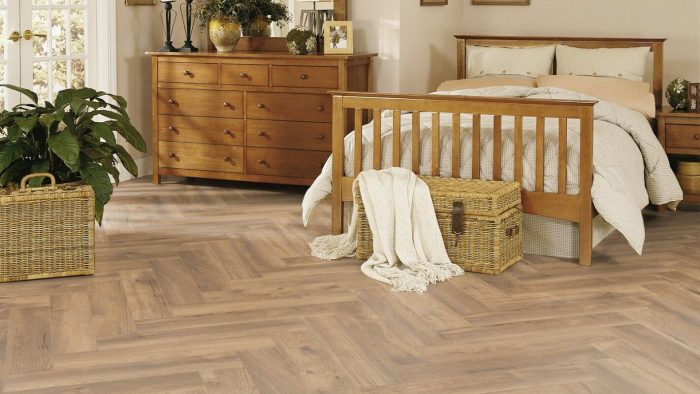 Ламинат Kronotex Herringbone AB 4764 32 класс, 8 мм - Паркетный узор