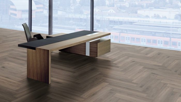 Ламинат Kronotex Herringbone AB 3860 32 класс, 8 мм. - Изумительный узор