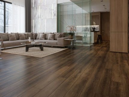 Ламинат SPC Evofloor Home Дуб Шоколадный - Полы в стиле роскоши