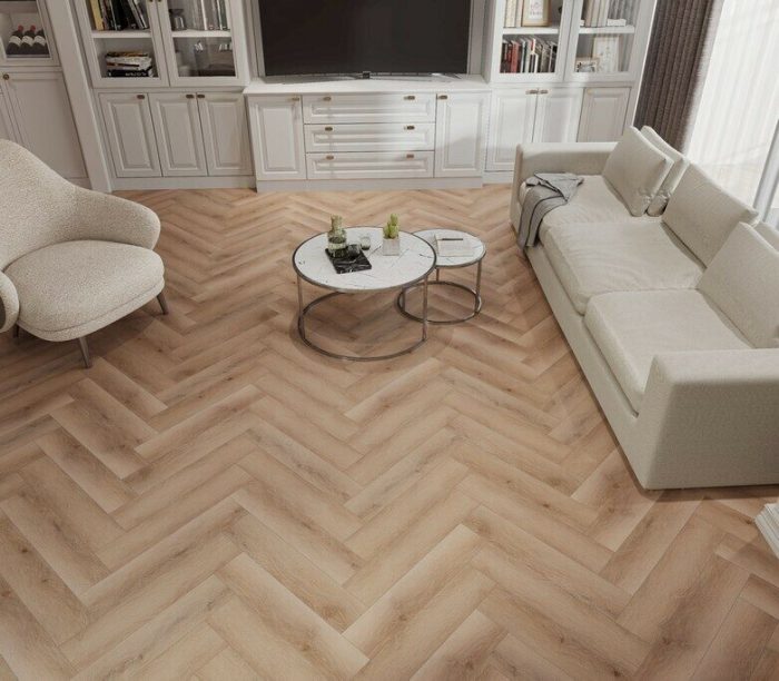 Ламинат SPC Evofloor Parquet Click Дуб Северный HP 0035 - примерно 8мм.