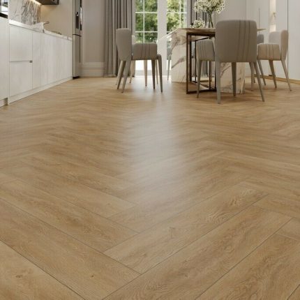 Ламинат SPC Evofloor Parquet Click Дуб Песочный HP 0090 - устойчивый к царапинам.