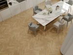 Ламинат SPC Evofloor Parquet Click Дуб Песочный HP 0090 - деревянный пол.